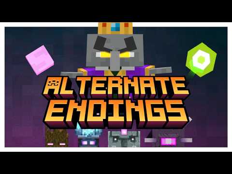 The Alternate Endings of Minecraft Dungeons