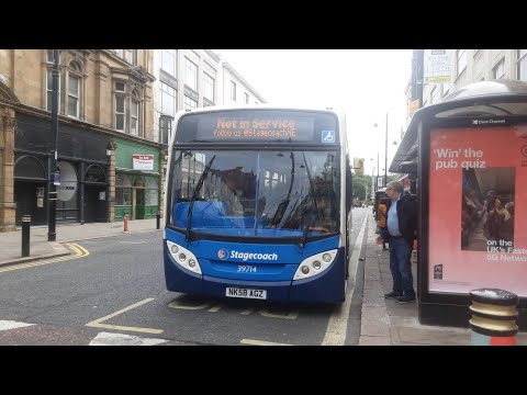 ** Brilliant MAN ** Stagecoach North East Man Enviro 200 E1 Sunderland ( 39714 NK58AGZ ) 28/07/22