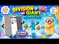 Numberblocks Division Of Big And Giant Numbers Learn To Count Learning MATH MathPlayID