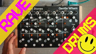 Video thumbnail for Herbs and Stones Gentle Wham | Drum and Drone Synthesizer by HAINBACH