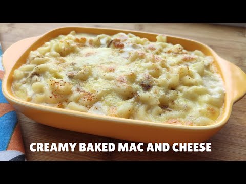 Baked Mac n Cheese Recipe | Easy Cream Cheese Pasta Recipe