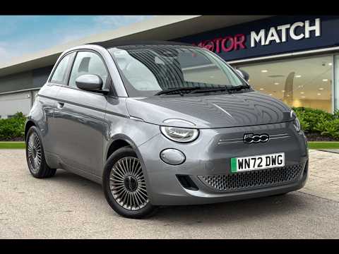 FIAT 500E C 42kWh Icon Auto 2dr video thumbnail