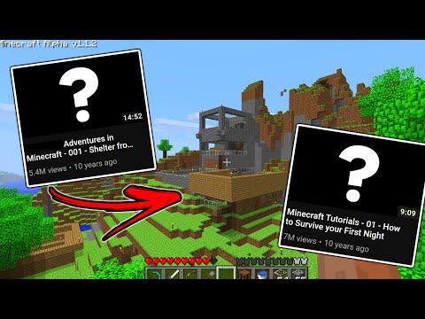 TheMisterEpic - The FIRST EVER Minecraft Lets Plays...