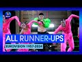 All Second Places Runner Ups Of Eurovision Song Contest 1957 2024