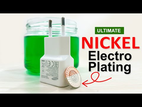 Nickel Electroplating Under 4 Minutes - How To Make Nickel Plating Solution