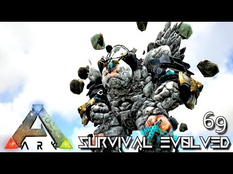 ARK: SURVIVAL EVOLVED - NEW TEK ROCK GOLEM ELEMENTAL FOREWORLD MYTH !!! E69 (MOD EXTINCTION CORE)