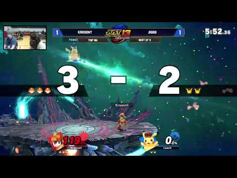 JRWI13- Jiggs (Pikachu) Vs. Kresent (Megaman) - Top 96