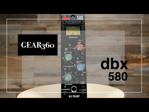 dbx 580 500-Series Microphone Preamp image 2