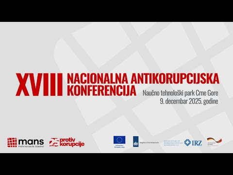 XVIII NACIONALNA ANTIKORUPCIJSKA KONFERENCIJA