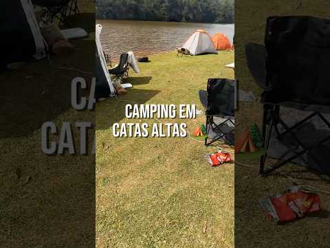 🏕️ Primeira vez no Lagoa Guarda Mor #CatasAltas #LagoaGuardaMor #CampingMG