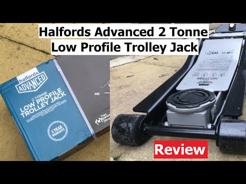 Halfords Advanced 2 Tonne Low Profile Trolley Jack Review
