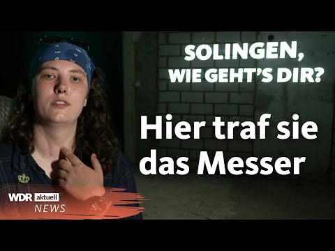 Attentat in Solingen: Sie hat den Messerangriff überlebt - das denkt sie heute | WDR aktuell