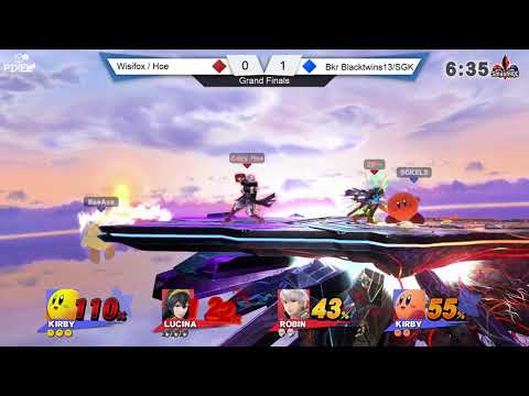 Pixel Challenge - Wisifox/Hoe {L} [Red] vs. Blacktwins13/SuperGirlKels [Blue] - Grand Finals