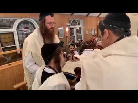 Our Son Yosef's a Bar Mitzvah (Reading From the Torah)