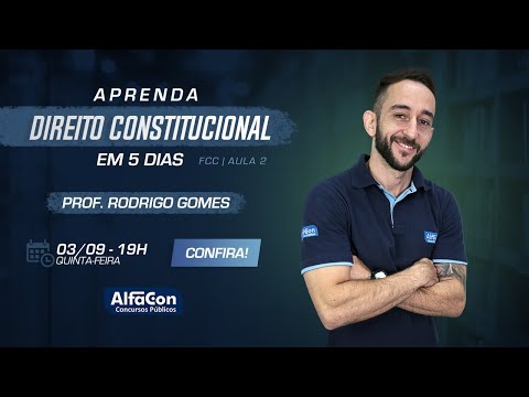 AO VIVO I Aprenda Direito Constitucional em 5 dias #Aula02 - AlfaCon