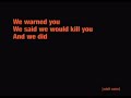 Adult Swim Bump We Will Kill You Told You So 2003