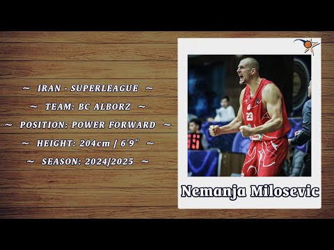 Nemanja Milosevic 2024/2025 Highlights