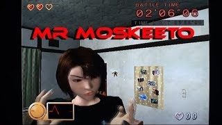 Mr Moskeeto on PS2. Played for laughs, with commentary.