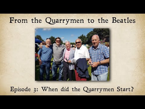When did John Lennon start The Quarrymen - NEW EVIDENCE! #quarrymen