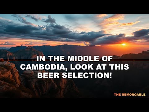 Discover Cambodia's Unique Beer Selection