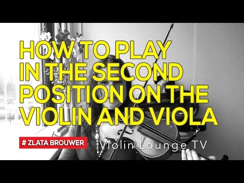 How To Play in the Second Position on the Violin and Viola