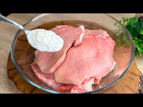 A Chinese chef taught me this pork trick! The most delicious dinner