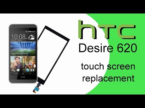 🛠 HTC Desire 620 Touch Screen Glass Digitizer Replacement