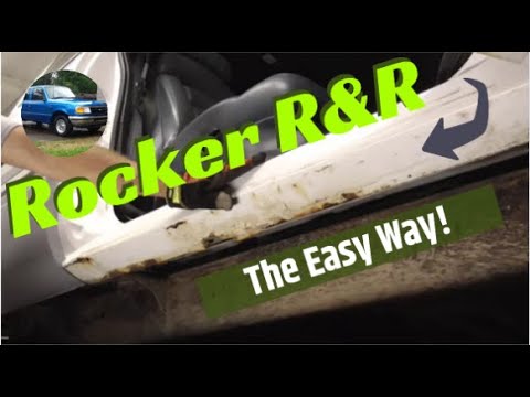 Rusty Rocker Panel Removal & Replacement the Easy Way