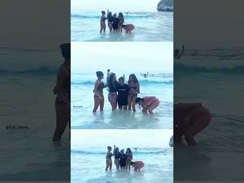 Ahana krishna hansika krIshna sisters bikini in beach #bikini #hansikakrishna #ahanakrishna
