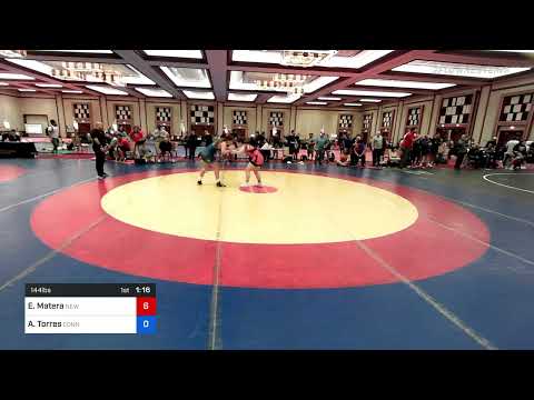 144 Lbs Rr Rnd 5 - Emma E Matera, New Jersey Vs April Torres, Connecticut 96f5