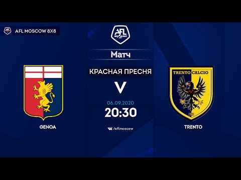 AFL20. Italy. Serie B. Day 6. Genoa -  Trento