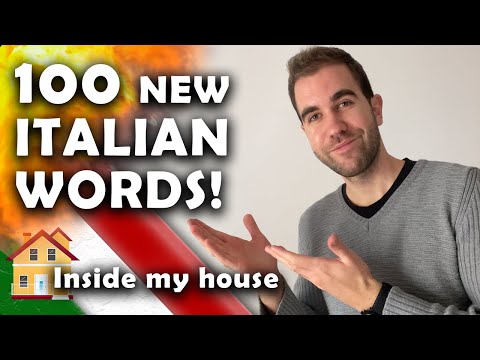 Learn 100 ITALIAN WORDS in context in TEN MINUTES!