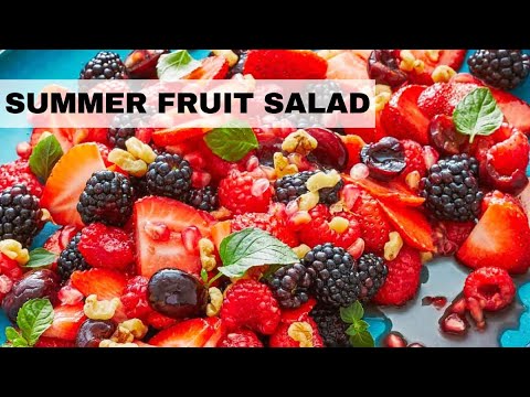 Mediterranean Fruit Salad | Fruit Salad Recipe