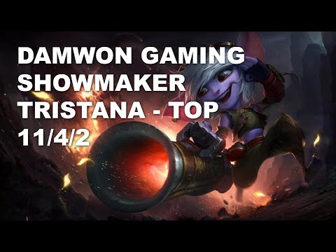 DAMWON Gaming ShowMaker Top Tristana vs Aatrox - KR Challenger Rank Game