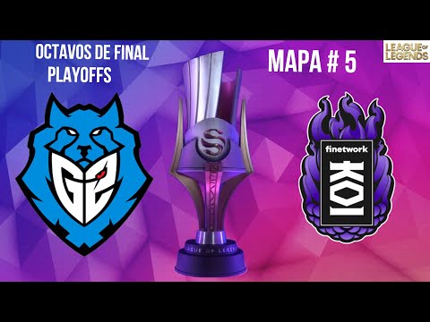 G2 Arctic VS Finetwork KOI MAPA 5 SUPERLIGA VERANO 2022 LEAGUE OF LEGENDS highlight