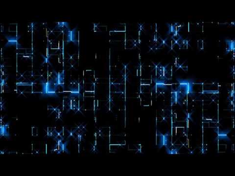 Club Visuals 786 - Blue high tech video background loop