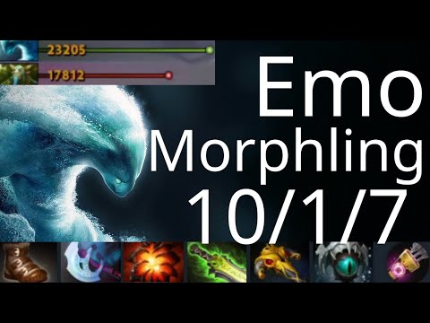 Emo Morphling vs Weaver, Void Spirit, Nature's Prophet - IG vs PSG.LGD g1 FMWH dota2