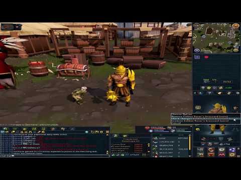 RuneScape Golden Verac's FULL SET Winning Balthazar Raffle!