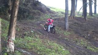 preview picture of video 'Probando el Circuito de Moto Enduro Santa Rosa de Lima, Guate'