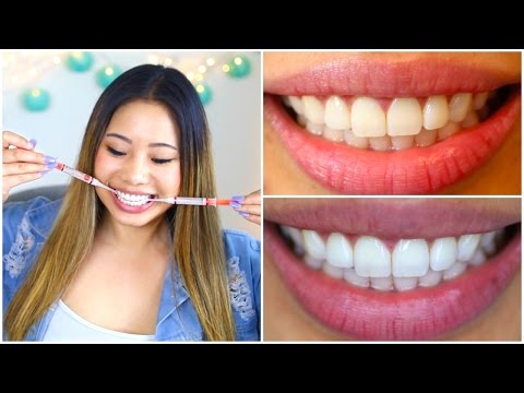 How I Whiten My Teeth At Home and Giveaway! Video