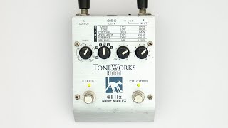 Video thumbnail for KORG ToneWorks 411fx Super Multi FX Demo by Pepe Music