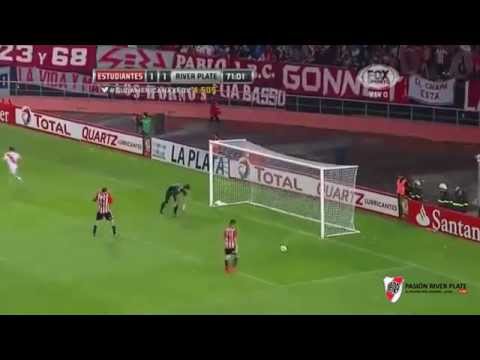 Gol de Shunke en contra | Estudiantes 1 - River 2 | 4tos de final (ida)