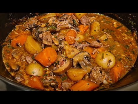 Slow cooker Beef Bourguignon recipe