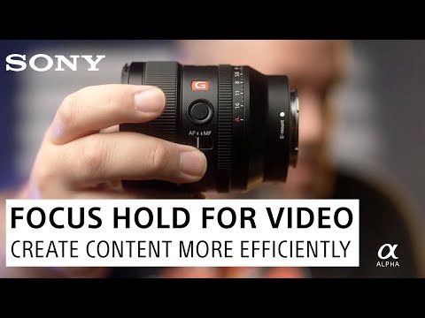 Get the most out of your G Series & GM Lenses! Focus Hold for Video