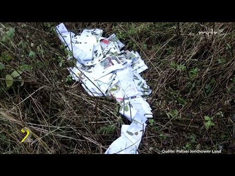 TV Doku: Deutsche Post Zusteller wirft Briefe weg