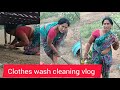 Clothes Wash And Cleaning Vlog Village Women