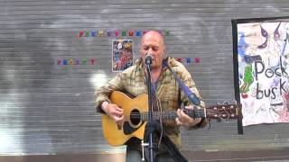 Redtail Hawk(Kate Wolf, 1980) Cover by Jim Waugh; Pocketbuskers on Palmer St., Cambridge, MA, 6/2/13