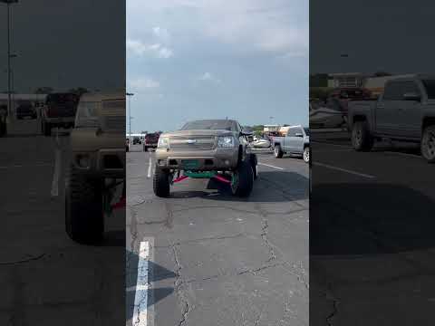 Tahoe Laid Back With Maxtrac Lift And 26x14 Tuff Wheels #shorts #shortsvideo #short #shortvideo