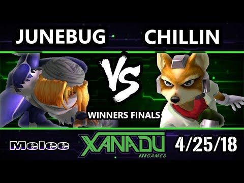 S@X 247 SSBM - Junebug (Sheik) Vs. Liquid`Chillin (Fox) - Smash Melee Winners Finals
