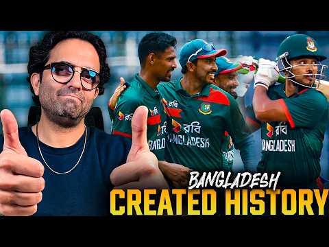 Bangladesh have won an ODI series against Australia for the first time in history 🇧🇩 🏏